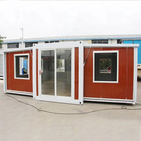 Maisons semi-basses extensibles, fabrication de luxe, conteneur papillon, construction rapide, en chine, livraison gratuite