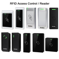 Sistema de Control de Acceso Programable Independiente de 6 Cables de Fácil Instalación, 2000 Usuarios, Lector RFID Económico a Prueba de Agua con Tarjeta EM de 125 KHz