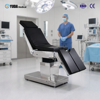Table d'opération électrique Yuda DST-1A économique, lit chirurgical de qualité hospitalière, pour urgences, soins intensifs et chirurgie générale, multi-positions, certifié CE
