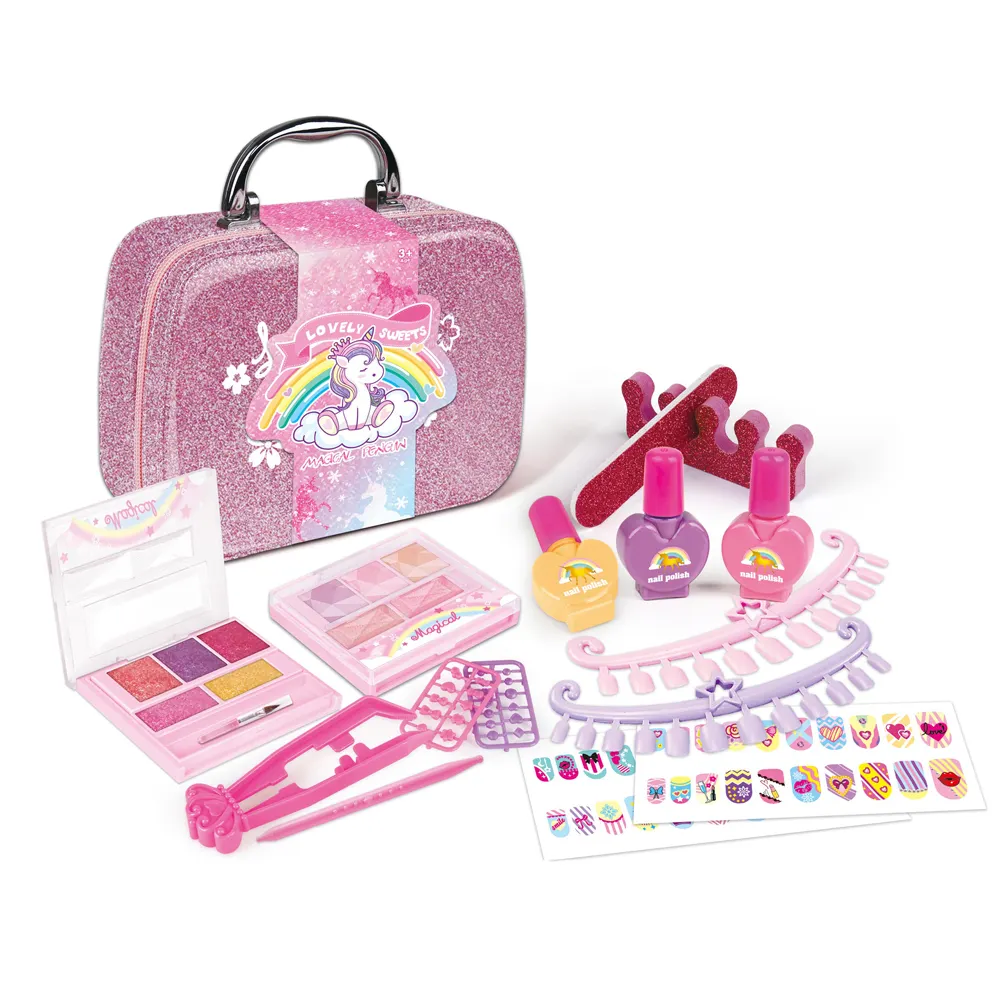 Samlok – ensemble de maquillage pour enfants, jouets de beauté avec sac à main, le meilleur cadeau pour les filles, offre spéciale, nouvelle collection 2023