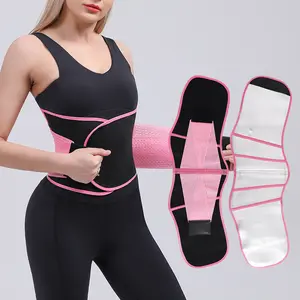 Sweat Waist Trimmer Sauna Belt For Women Workout Loss Belly Fat Plus Size_fs