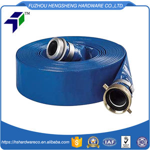 China Manufacturer's Agriculture 1 2 3 4 5 Inch Irrigación Pvc Layflat Hose - Product Image 1
