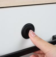 Serrure de meuble intelligente F050, mécanisme de verrouillage par empreinte digitale, capacité de 20 empreintes, serrures électroniques pour tiroirs de table de chevet