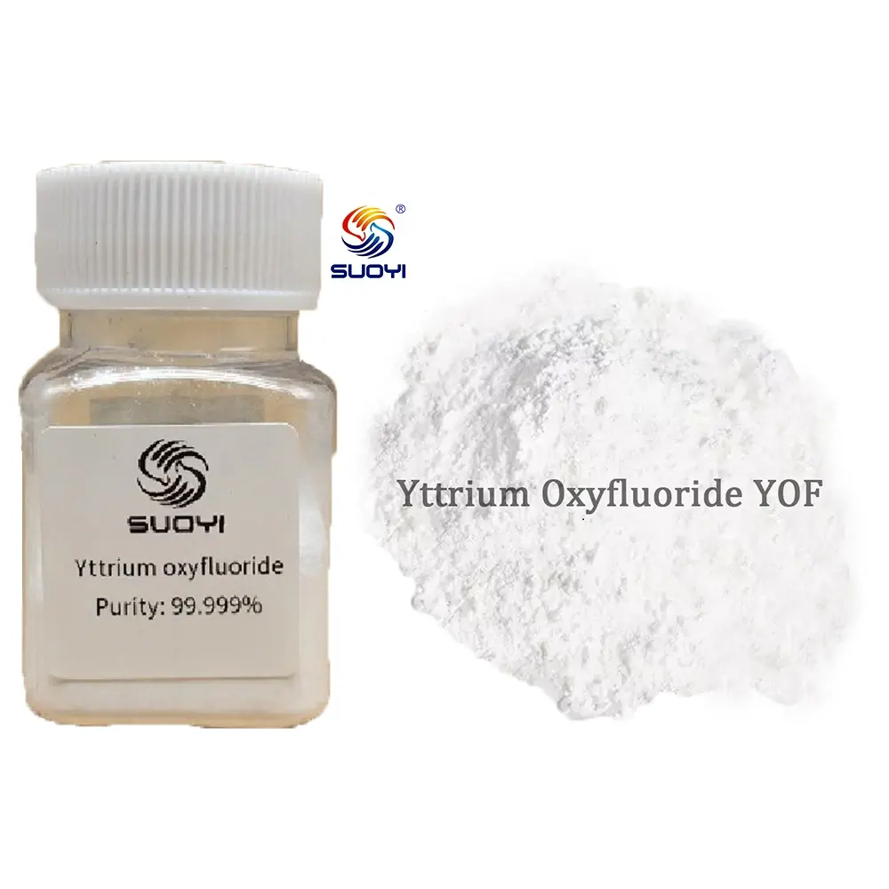 SY ผงสีขาว yof 99.999% ฟลูออรีน yttrium ออกไซด์ผงสำหรับสเปรย์เคลือบพลาสม่า