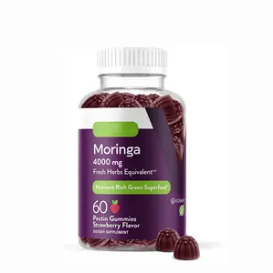 OEM Handelsmarke Moringa Oleifera Supplement Moringa Weight Loss Gummies