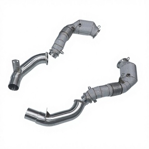 Performances élevées pour tuyau d'échappement droit N63 pour BMW M850i M550i G14/G15/G16/G11/G12 4.4T Acier inoxydable SS304 - Product Image 1