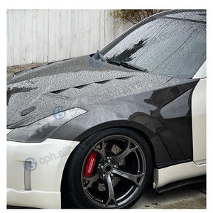 Ailes arrière en fibre de carbone personnalisées de style V en nid d'abeille pour Nissan 370z Z34 2009-2015, kit carrosserie amélioré - Product Image 2