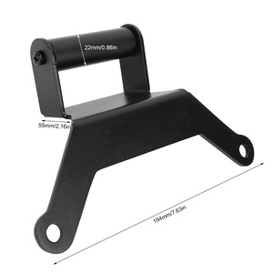 Soporte de Navegación <span class=keywords><strong>GPS</strong></span> para Motocicleta, Placa de Aluminio CNC, para <span class=keywords><strong>Xmax</strong></span> 300 2023 a 2024 - Product Image 2