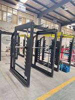 Machine Smith 3D multifonctionnelle commerciale pour la musculation à domicile, rack de puissance à mouvements multiplans avec barre de traction