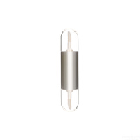 Tube applicateur double face 2-en-1 OEM pour fard à paupières liquide et eye-liner, emballage plastique avec brosse en silicone, tubes pour brillant à lèvres