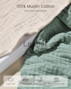 Set di Asciugamani in Mussola 100% Cotone con Logo Personalizzato, Morbida Coperta per Neonati e Set di Rotoli di Carta Igienica a 3 Strati per Uso Domestico - Product Image 4