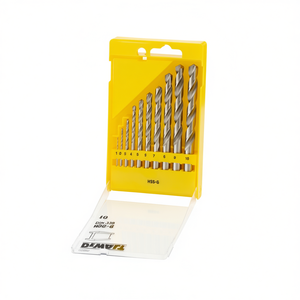 Jeu de forets HSS-G Din 338, 10 pièces en acier rapide pour métal, bois, plastique - Product Image 2