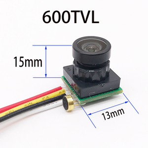 Caméra vidéo miniature FPV couleur CMOS 600TVL/<span class=keywords><strong>1000</strong></span> 170 degrés/120 degrés avec audio pour drone RC, voiture, quadricoptère, modèle - Product Image 6