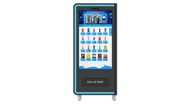 Custom Smart Vending Machine for Beverage Snack Food with Card Reader QR Code Mobile Payment