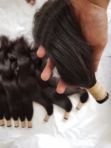 Vente en gros en vrac Extensions de cheveux Remy brésiliens vierges 100% Cheveux raides noirs naturels disponibles en 20 28 8 pouces - Product Image 4