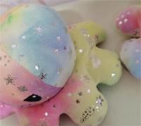 Peluche poulpe amusante de dessin animé, peluche poulpe réversible joyeuse et triste, peluche poulpe étoile de dessin animé