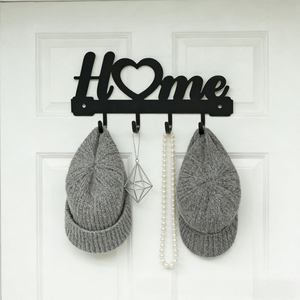 Portachiavi da Parete in Metallo di Tendenza con Ganci, Organizzatore Decorativo per <span class=keywords><strong>Ingresso</strong></span>, Appendiabiti per Chiavi, Cappotti e Cappelli - Product Image 6