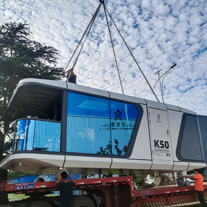 Personnaliser 40ft 20ft Portable Mobile Glamping Espace Capsule Resort Hôtel Petite Maison sur roues/Luxe Living Capsule House - Product Image 6