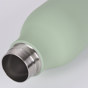 Vente d'usine peinture en caoutchouc soft tuch 550ML flacon à vide isolé à double paroi bouteille d'eau isolée thermique en acier inoxydable - Product Image 3