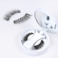 Lot de faux cils 3D CC résistants à l'eau, magnétiques, doux, réutilisables, faits à la main, de haute qualité, OEM Princess Shiyu, avec 6 aimants