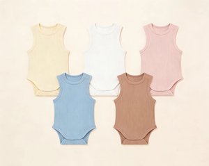 Collezione Estiva 2026: Tutine per Neonati e Bambini in Cotone a Costine, Produzione OEM all'Ingrosso - Product Image 6