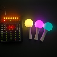Bâton Led à télécommande Bâton rond tenu dans la main pour la décoration de fête