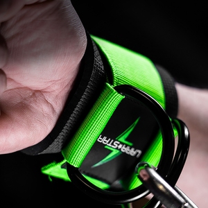 LS0709 dây đeo cổ tay với D Vòng cổ tay mắt cá chân kết thúc tốt đẹp Neoprene pad với khóa cánh tay đào tạo phòng tập thể dục accessaries - Product Image 2