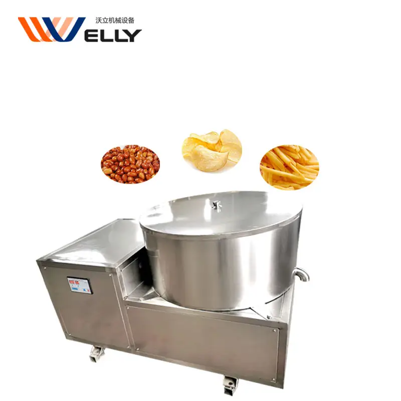 식당을 위한 칩 deoiling 기계를 제거하는 쉬운 가동 음식 탈수 튀겨진 음식 기름
