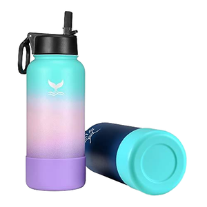Stivale in Silicone da 12-40 oz per borraccia a bocca larga protettore in gomma per bottiglia Stanley <span class=keywords><strong>HydroFlask</strong></span> manicotto inferiore antiscivolo - Product Image 2