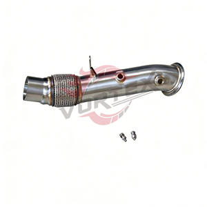 Tubo de Escape de Alto Flujo Vortex con Acabado Espejo para N55 F10/F11/F07 535i/535xi E70 X5 E71 X6 EWG 2014+ Acero Inoxidable 304 de Alta Calidad - Product Image 2