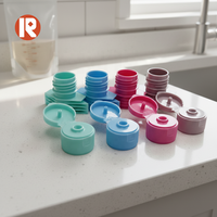 Bouchon à bec verseur en plastique de 16 mm, écologique, durable, anti-fuite, pour sachets Doypack