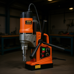 DB <b>Magnetic</b> <b>Drill</b> Press 1450W 800RPM 60mm Drilling Machine Industrial Tool - Product Image 2