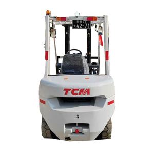 Montacargas Diésel Usado TCM de 3 Toneladas, Alta Eficiencia, Mástil de Dos Etapas, Neumáticos Neumáticos/Sólidos, Altura de Horquilla de 3m, Entrega Rápida - Product Image 1