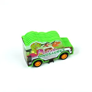 Jinayon Hot Sale OEM Children Board Book Car Shape EVA Toy Story Book for Kids Durable
