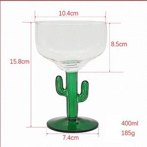 Gafas de <span class=keywords><strong>Margarita</strong></span>, Copas de cóctel de Cactus, copa de cristal divertida para beber, gafas temáticas de plantas únicas para fiesta, Pub, <span class=keywords><strong>Bar</strong></span> - Product Image 4