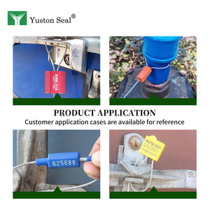 Scellé de câble numéroté en alliage d'aluminium <span class=keywords><strong>YUSTON</strong></span> YTCS003 de 4 mm de diamètre avec marquage laser pour la sécurité de la logistique internationale - Product Image 5