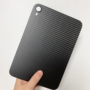 Vente en gros 8.3 pouces résistant à l'usure en fibre de carbone véritable <span class=keywords><strong>iPad</strong></span> <span class=keywords><strong>Mini</strong></span> <span class=keywords><strong>6</strong></span> & 7 étui pour tablette <span class=keywords><strong>coque</strong></span> de protection - Product Image 1