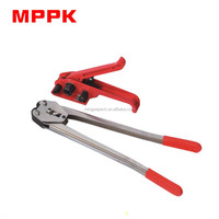 Ensemble tendeur et scelleur manuel de sangles PET H19 J19 pour outils manuels de cerclage plastique de 13-19 mm