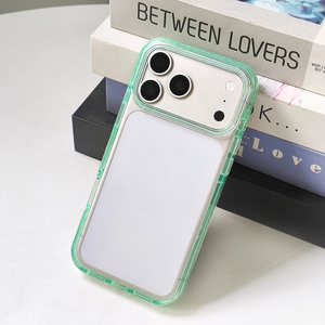 Coque tendance couleur bonbon pour <span class=keywords><strong>iPhone</strong></span> <span class=keywords><strong>XR</strong></span> XS Max, étui transparent pour <span class=keywords><strong>iPhone</strong></span> 17 Pro Max 17 Air 16 Plus 15 14 Plus 13 12 11 Pro Max - Product Image 3
