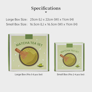 Ensemble de fouets à matcha japonais <span class=keywords><strong>Berserk</strong></span> avec logo personnalisé, 4-7-9 pièces, coffret cadeau matcha personnalisable - Product Image 2