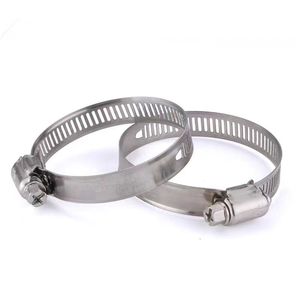 Collier <span class=keywords><strong>de</strong></span> serrage à vis sans fin en acier inoxydable 304, réglable, pour <span class=keywords><strong>raccordement</strong></span> <span class=keywords><strong>de</strong></span> tuyaux d'eau, d'huile, <span class=keywords><strong>de</strong></span> <span class=keywords><strong>gaz</strong></span> et <span class=keywords><strong>de</strong></span> conduites automobiles - Product Image 5