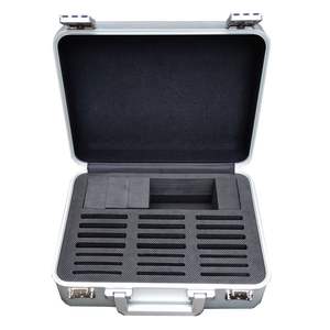 16-inch Custom Lining Hard Shell Safety Equipment Transportation Suitcase Travel Aluminum Alloy <strong>Briefcase</strong> - Product Image 3