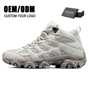 Zapatillas de Montañismo de Media Caña con Lengüeta Conectada, Diseño Moderno, Ligeras, Transpirables, Flexibles, Unisex, para Exteriores - Product Image 1
