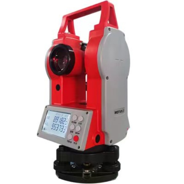 Digital Electronic Theodolite Total Station 2" Accuracy LCD Display Surveying Instrument