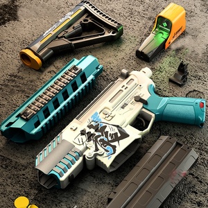 YUJIAN M416 lanzador automático de balas suaves pistola de juguete Blaster arma con balas <span class=keywords><strong>Armas</strong></span> para regalos de cumpleaños adultos niños - Product Image 4