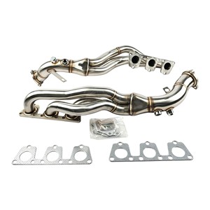 เฮดเดอร์ไอเสีย Vortex SS304 สำหรับ Audi S4 S5 A7 A8 B8 Q5 SQ5 3.0T ชุดอัพเกรดท่อร่วมไอเสียเพิ่มประสิทธิภาพ - Product Image 1