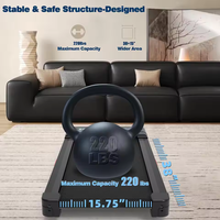 Tapis de marche compact et silencieux pour la maison, avec télécommande, livraison directe d'usine