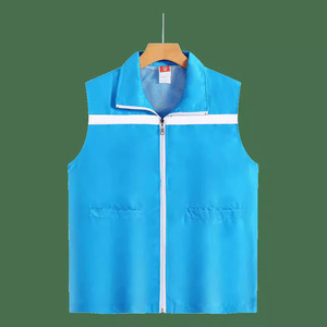 Chaleco reflectante con franja blanca, ropa de trabajo unisex para eventos escolares y personalización publicitaria en Wuhan - Product Image 1