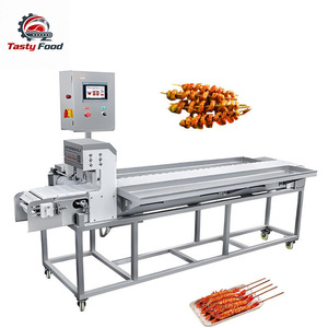 Máquina Automática para Hacer Brochetas de Carne, Alto Rendimiento Diario (2400-7200 piezas/h), Alta Rigidez, Compatible con Múltiples Voltajes - Product Image 1
