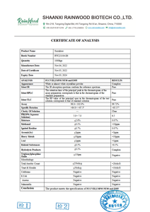 Certificat USP Sucralose de qualité alimentaire en vrac Sucralose pure de haute qualité 99% Poudre de sucralose - Product Image 2